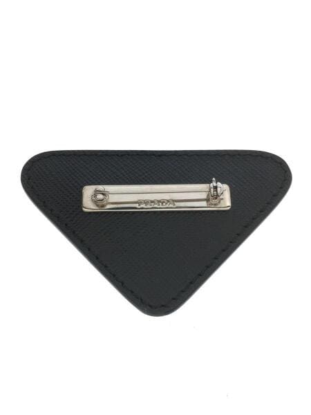 PRADA(プラダ) / ブローチ/サフィアーノ/ホワイト/ブラック