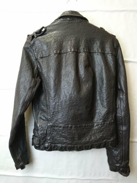 NEIL BARRETT(ニールバレット) / ダブルライダースジャケット/S/レザー