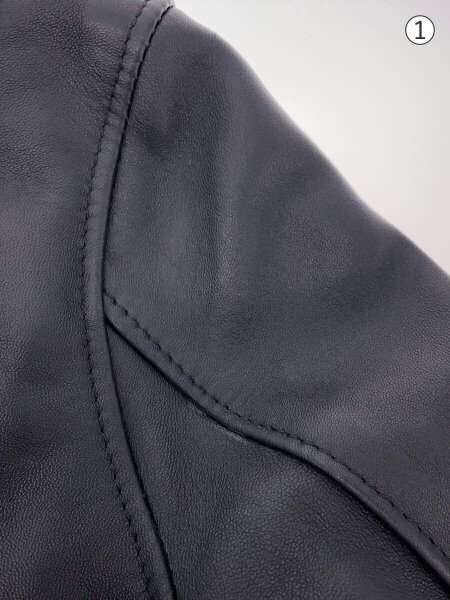 Schott(ショット) / ダブルライダースジャケット/36/羊革/ブラック