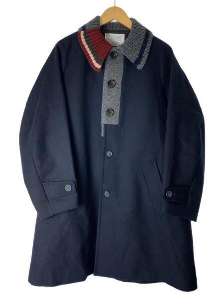 kolor(カラー) / 20AW/ウールカシミヤステンカラーコート/サイズ：1