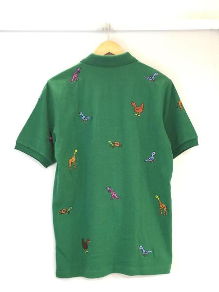 PALACE(パレス) / ポロシャツ/M/コットン/GRN/総柄 | 古着の販売・通販