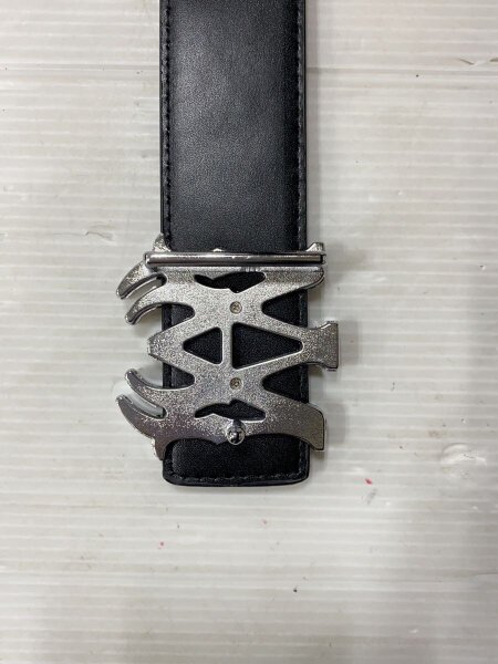 AMIRI(アミリ) / ベルト/レザー/BLK/無地/メンズ/ロゴプレート | 中古