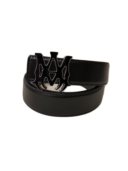 AMIRI(アミリ) / ベルト/レザー/BLK/無地/メンズ/ロゴプレート | 中古