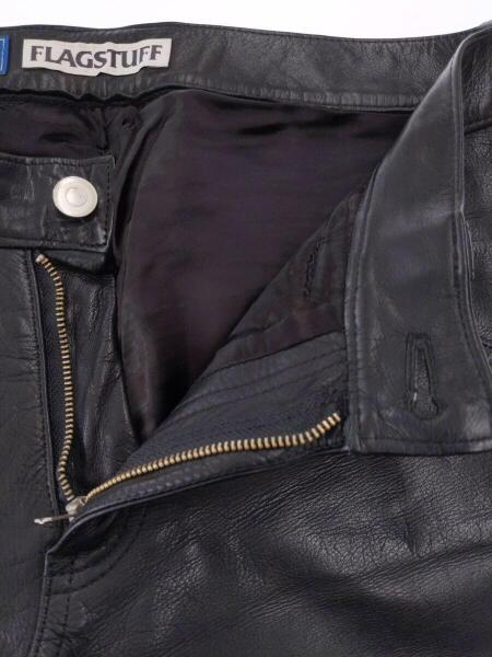 Blackmeans(ブラックミーンズ) / x FLAGSTUFF/16AW/レザーパンツ/28