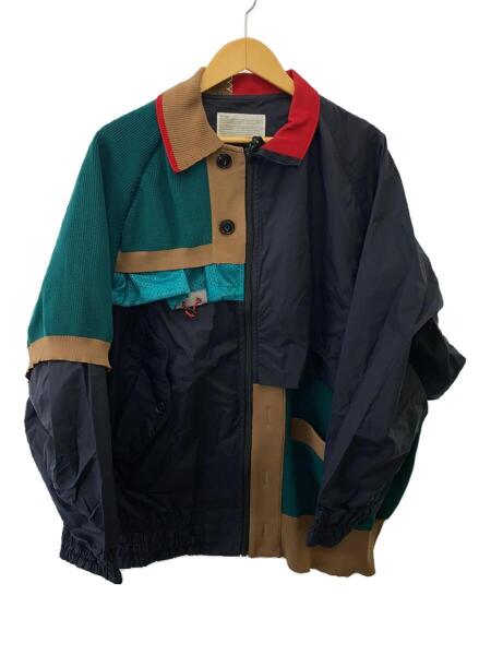 kolor(カラー) / 22SS/ZIP BLOUSON/ドッキングジャケット/2/ナイロン