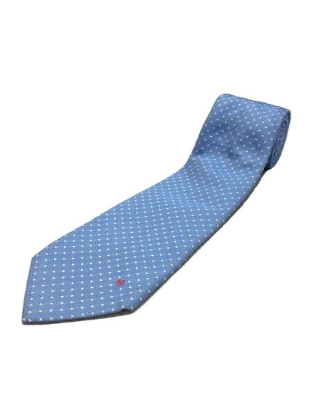 BVLGARI(ブルガリ) / ネクタイ/シルク/BLU/ハート/ドット | 中古品の