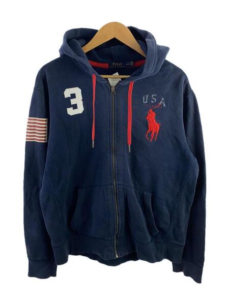 POLO RALPH LAUREN(ポロラルフローレン) / ジップパーカー/L/コットン