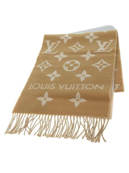 LOUIS VUITTON(ルイヴィトン) / マフラー/ウール/BEG/モノグラム