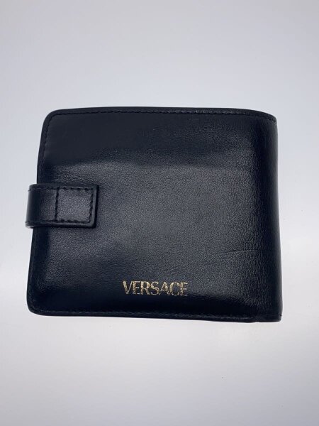 VERSACE(ヴェルサーチェ) / 2つ折り財布/--/BLK/メンズ | 中古品の販売