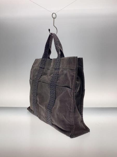 HERMES(エルメス) / トートバッグ/キャンバス/GRY/ラグジュアリー/使用