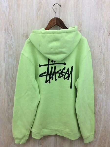 STUSSY(ステューシー) / パーカー/XL/コットン/YLW/ライムグリーン