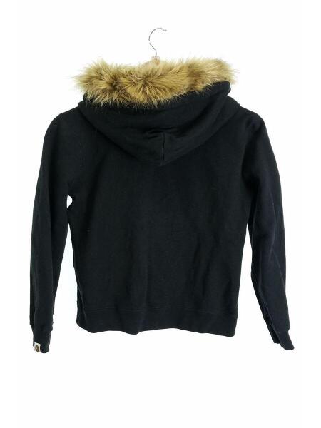 A BATHING APE(アベイシングエイプ) / ファー付きジップパーカー/XS
