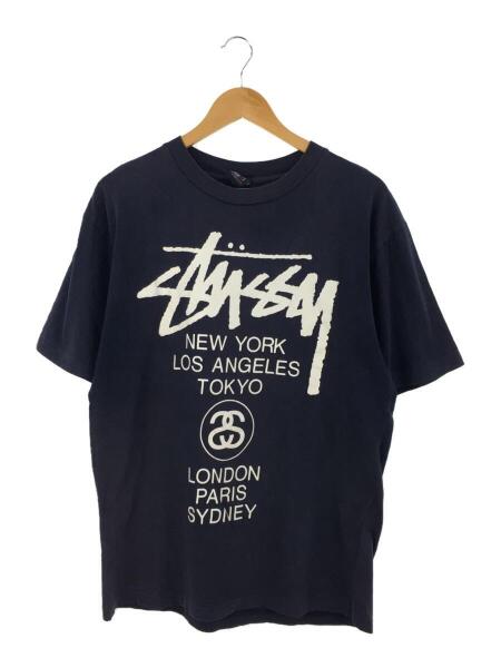 STUSSY(ステューシー) / old stussy/紺タグ/ワールドツアーT/USA製/90s