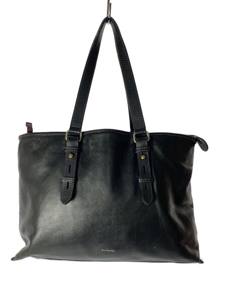 ポールスミス ブラックレザートートバッグ Paul Smith（ポール・スミス