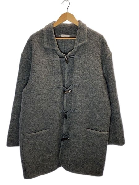 Papas(パパス) / コート/M/ウール/GRY/無地 | 古着の販売・通販なら