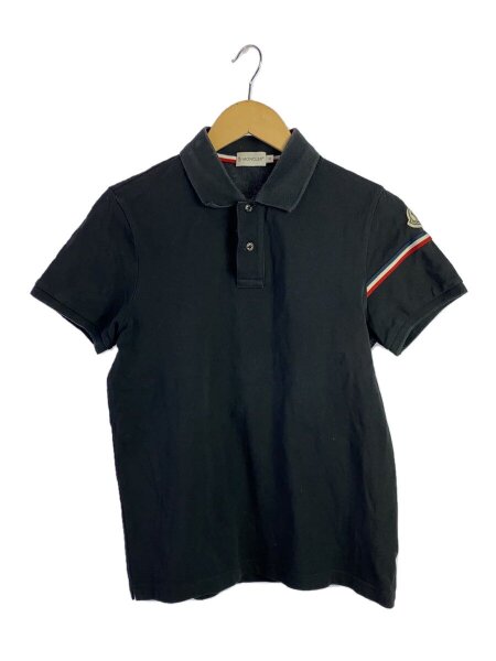 MONCLER(モンクレール) / ポロシャツ/S/コットン/ブラック/無地 | 古着