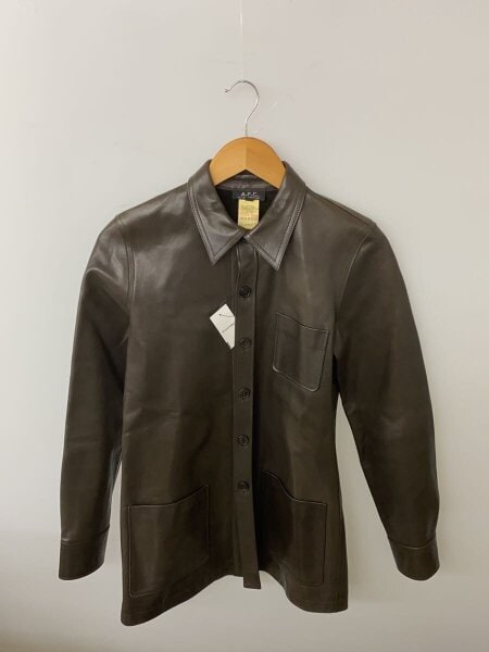 A.P.C.(アーペーセー) / 90s/フランス製/レザージャケット・ブルゾン/S