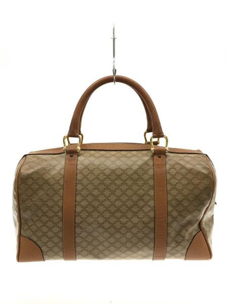 CELINE(セリーヌ) / ボストンバッグ/レザー/BRW/総柄/M13/マカダム柄