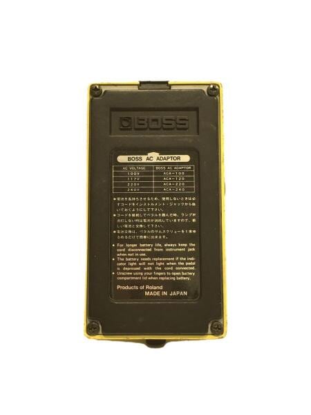 BOSS(ボス) / SD-1 SD-1/オーバードライブ/本体のみ/1987年・日本製