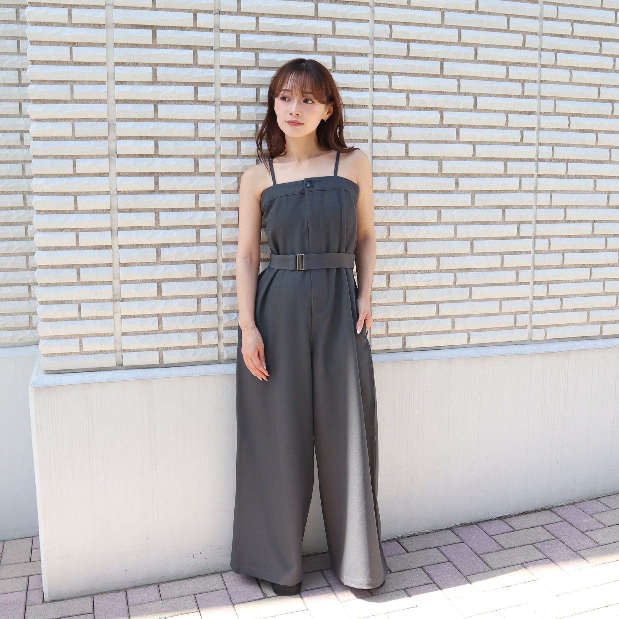 ベルト付きベアサロペット｜オールインワン｜CECIL McBEE(セシル