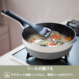 レミパンプラス 24cm ホワイト RHF-301 【 フライパン セット 蓋