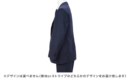 新品未使用】ダークブルーミルド生地コンフォートビジネススーツ 94 A6