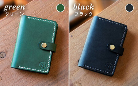 手縫いの本革製品】 カード ケース （20枚レフィル付） 糸島市 / BLESS