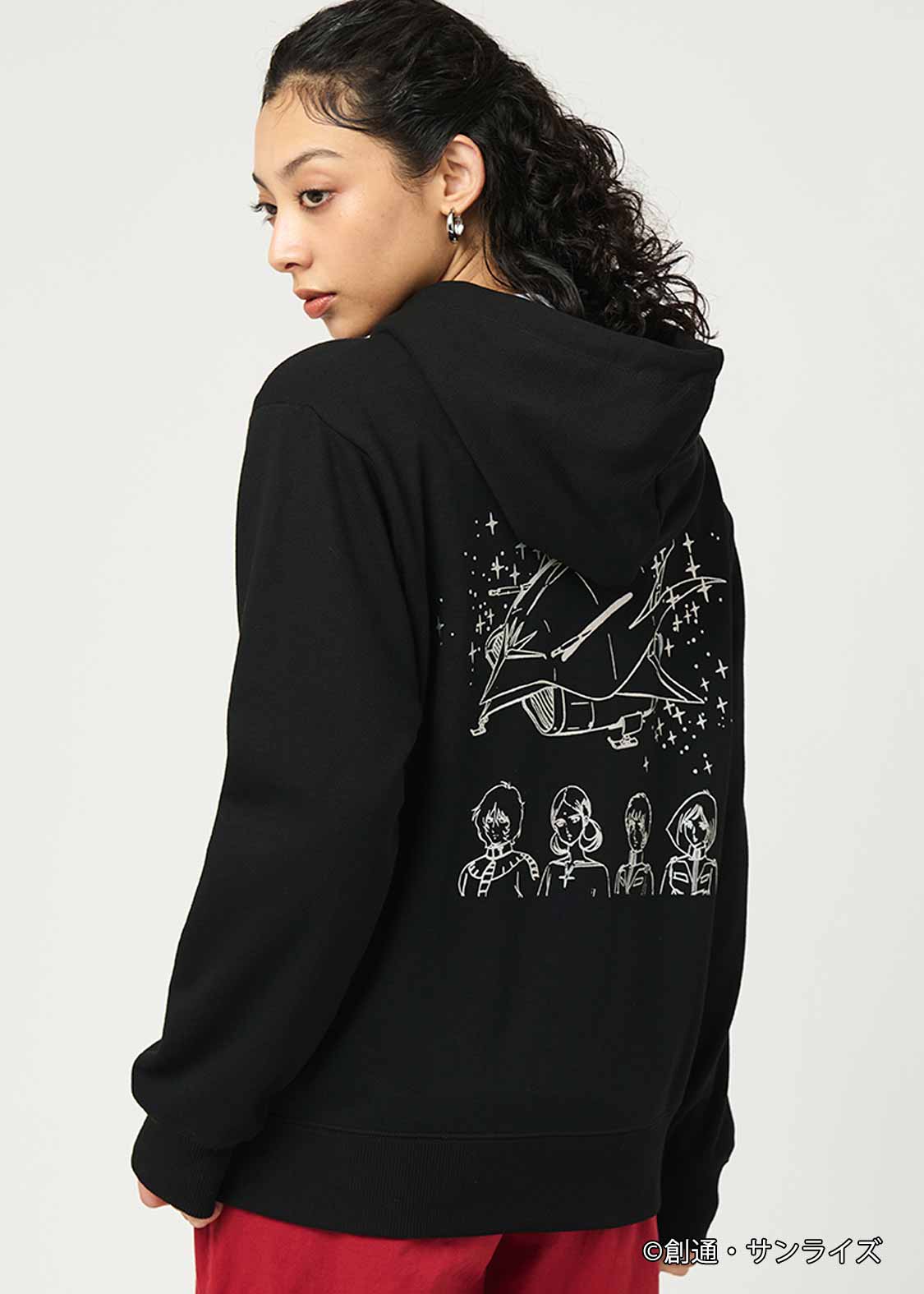 光る宇宙｜ジップパーカー｜ユニセックス｜グラニフ(graniph)公式
