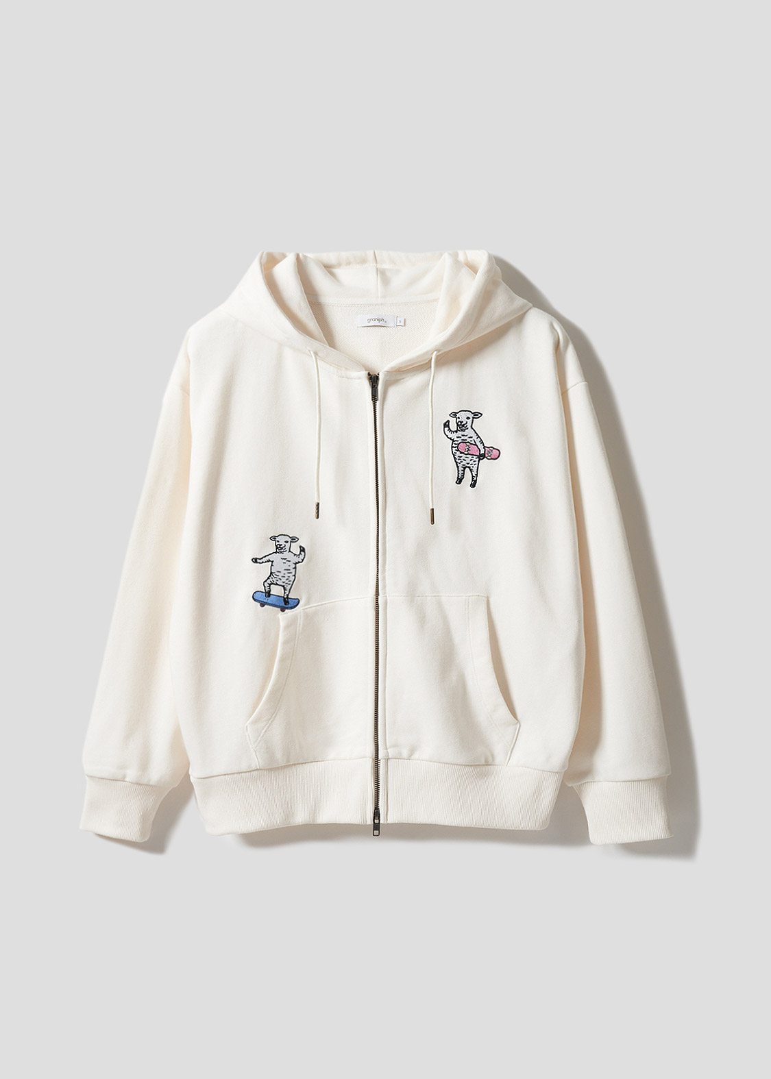ラムチョップスケート｜ヘビーウェイトジップパーカー｜ユニセックス