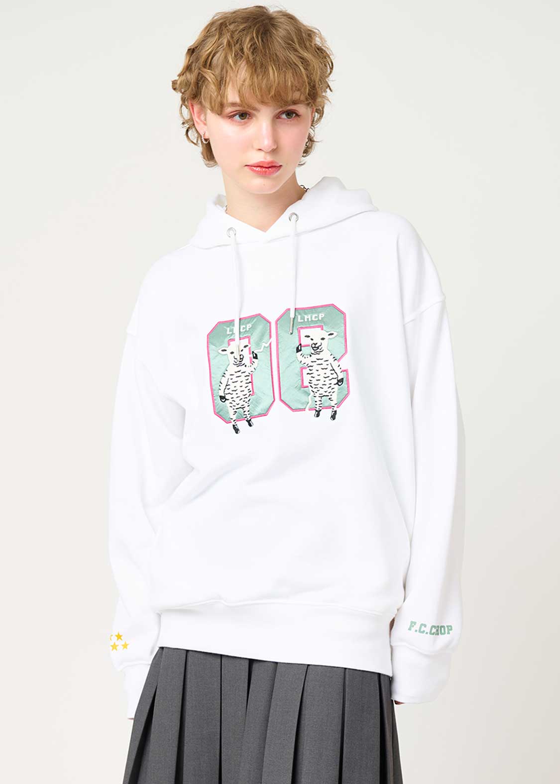 FCチョップ｜ビッグシルエットパーカー｜ユニセックス｜グラニフ