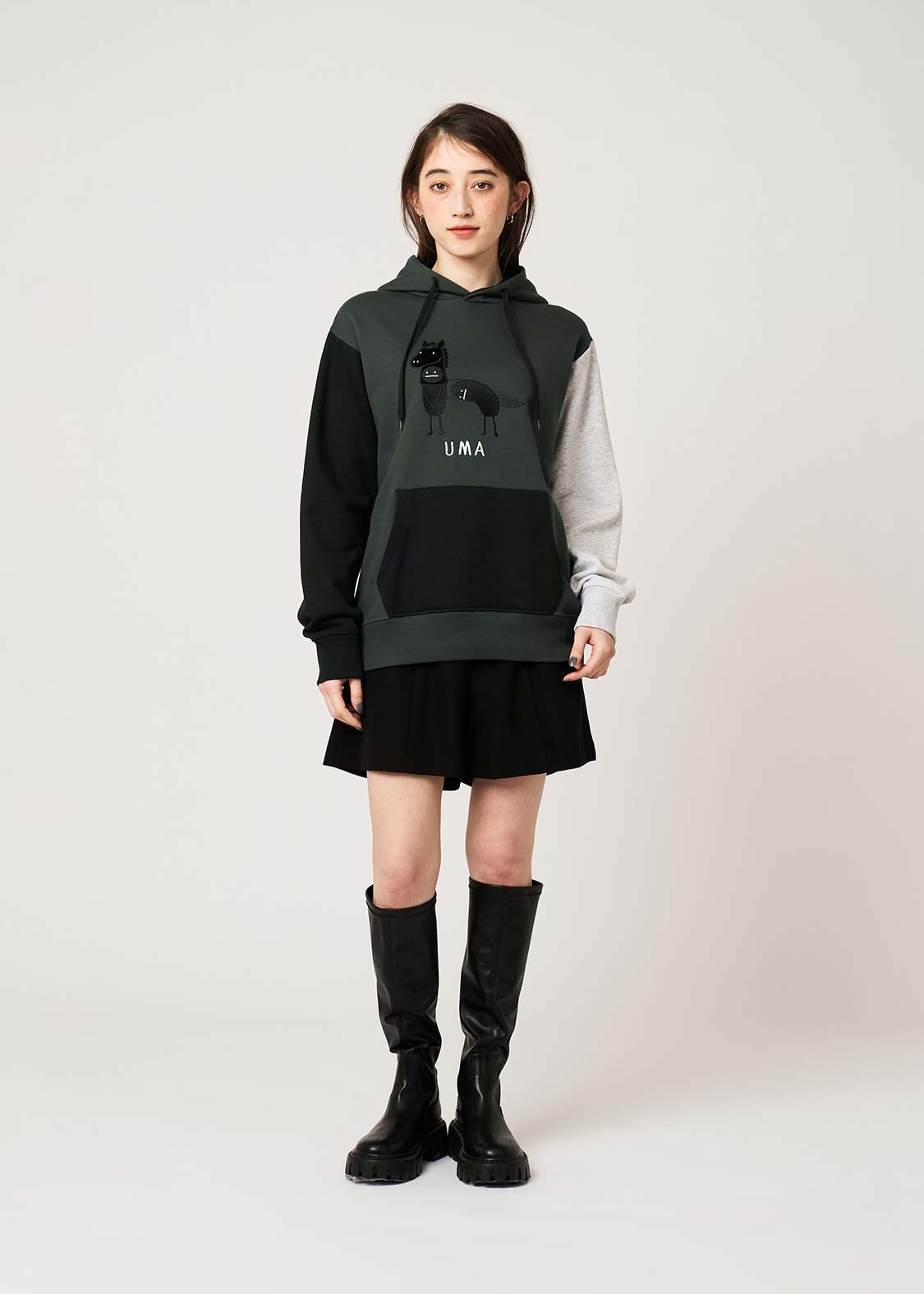 ビューティフルシャドーウーマ｜パーカー｜ユニセックス｜グラニフ