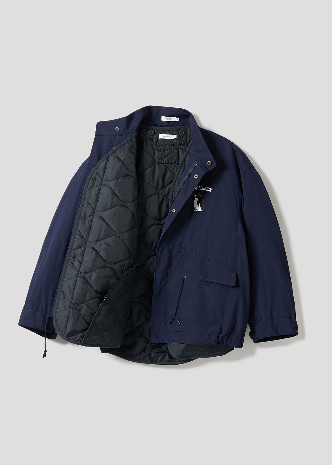 シティボーイペンギン ミュージック｜ショートモッズコート｜ユニ