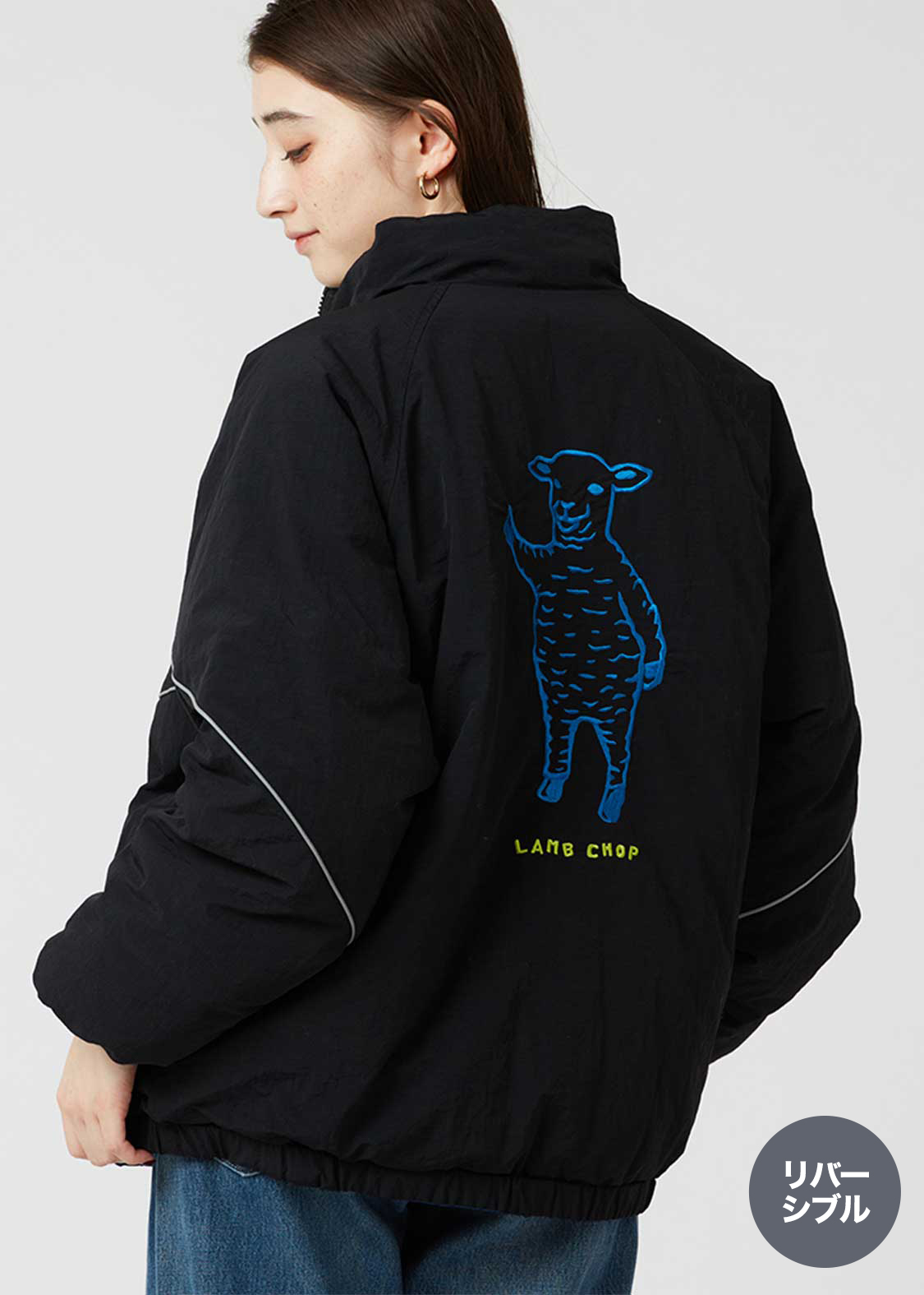 ラムチョップ｜リバーシブルパデッドジャケット｜ユニセックス