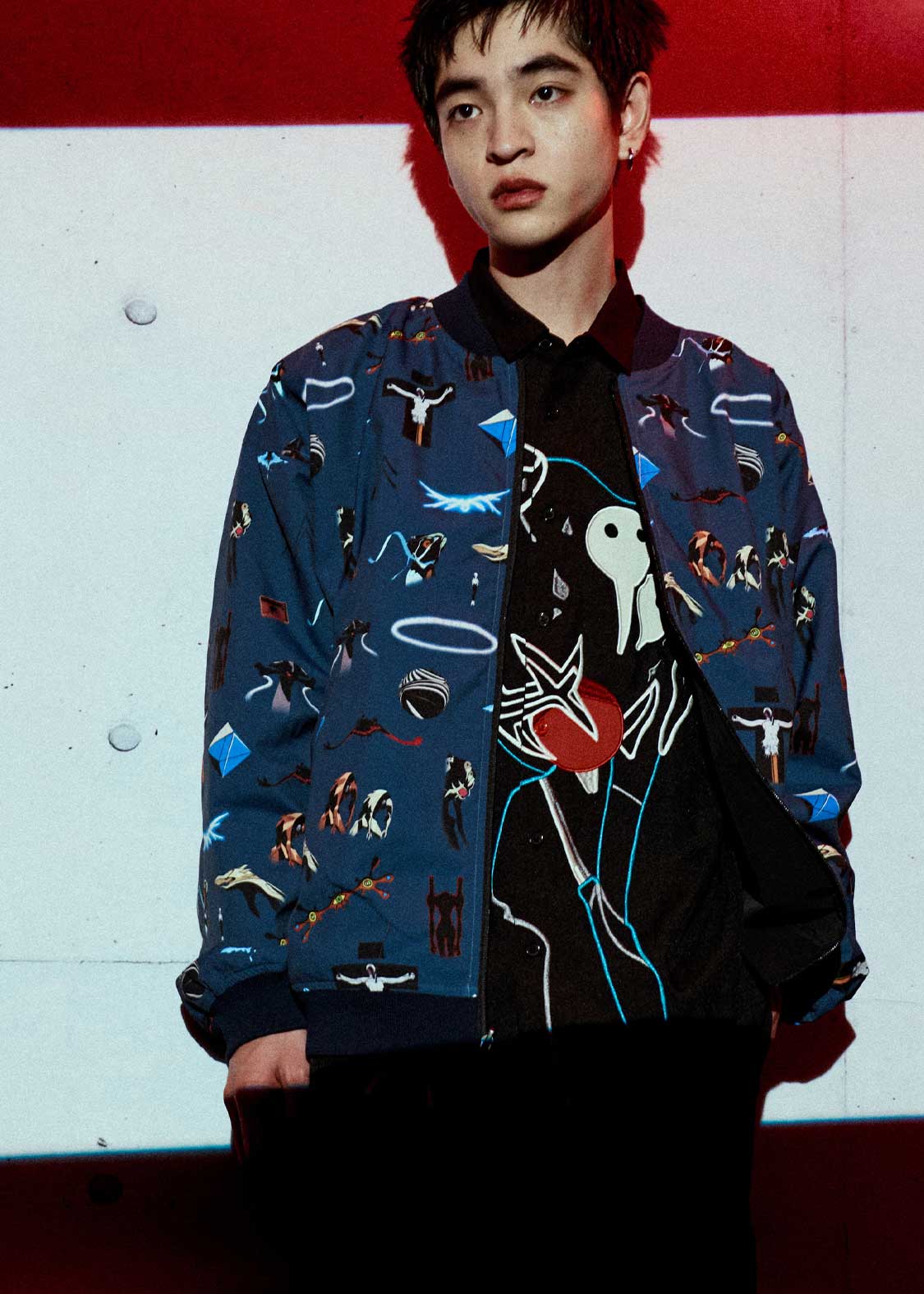 終わる世界」｜リバーシブルブルゾン｜ユニセックス｜グラニフ(graniph