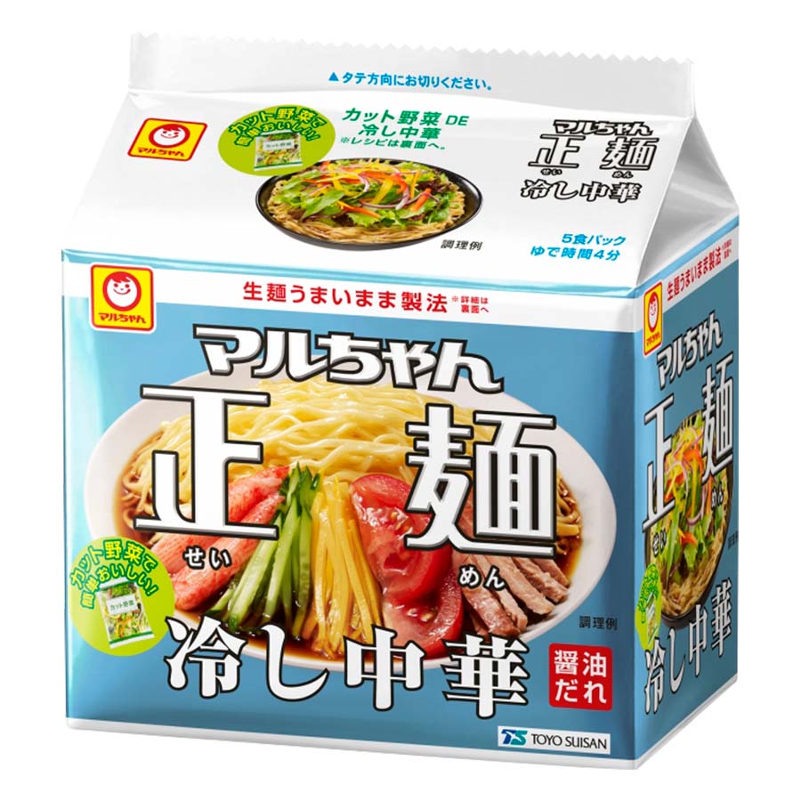 マルちゃん 正麺 冷し中華 5食 590g – CheerApp