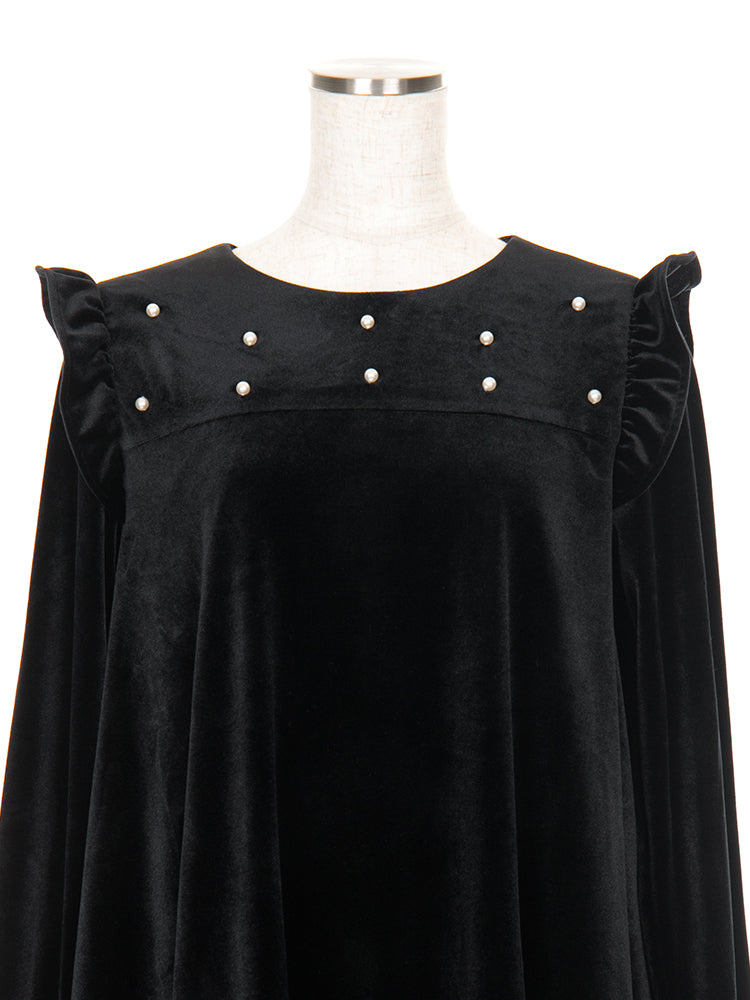 ベロアパールワンピース |【公式】Chestyオンラインショップ