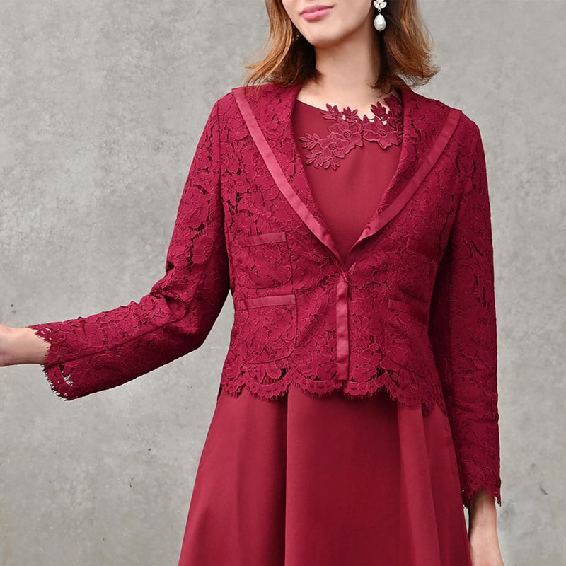 70％OFF】総レースジャケット | レースワンピースやブラウスなど