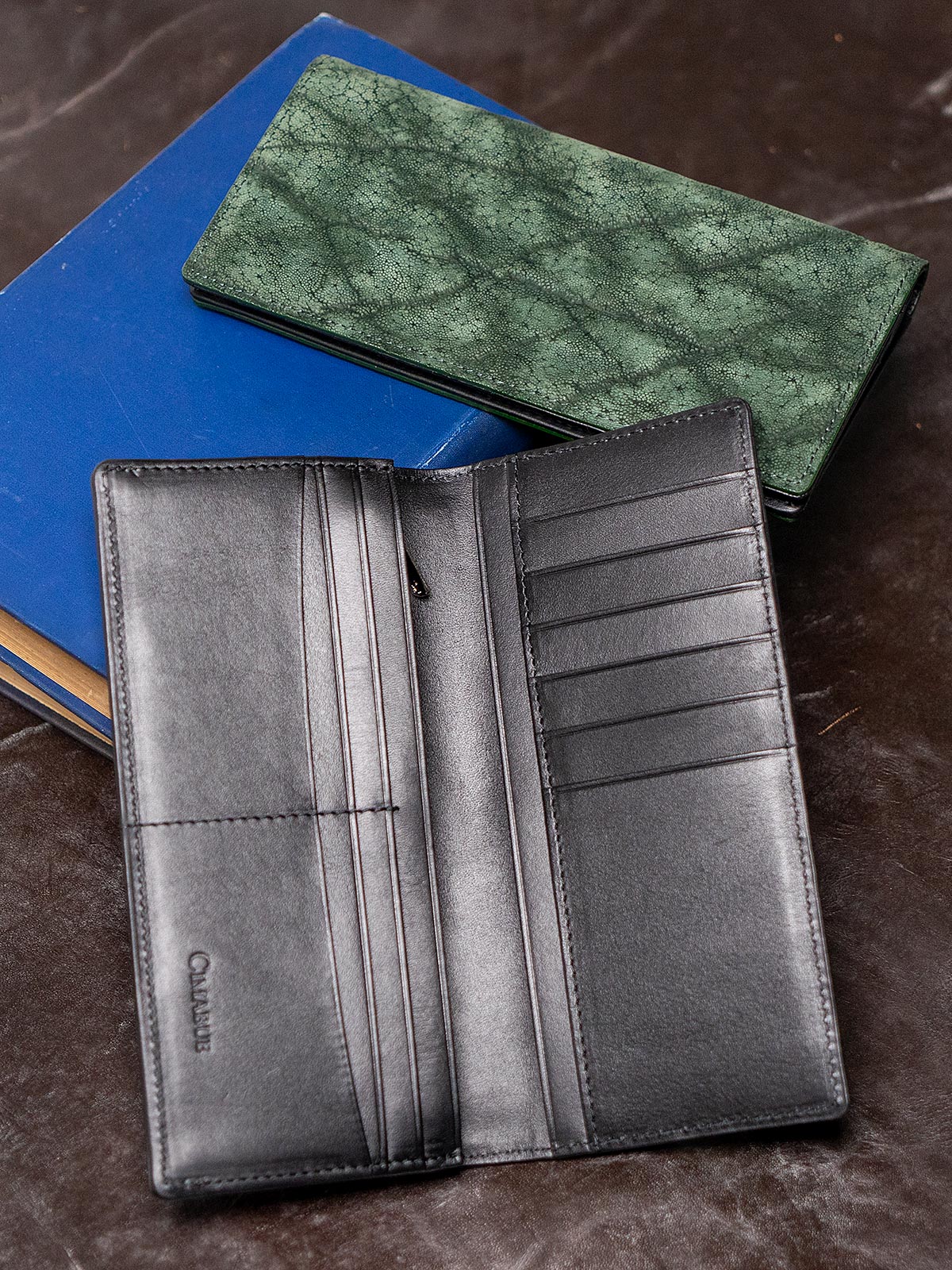 エレファントレザー フラップロングウォレット（かぶせ長財布） | 長