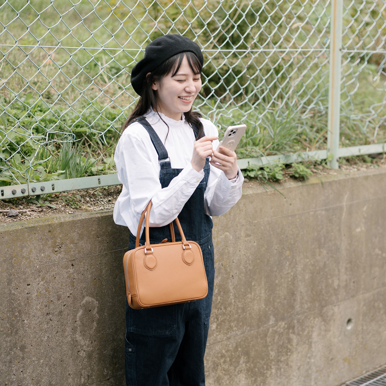 OSAKAKABAN・熟練職人のとっておきのミニボストン tak-507 conaran