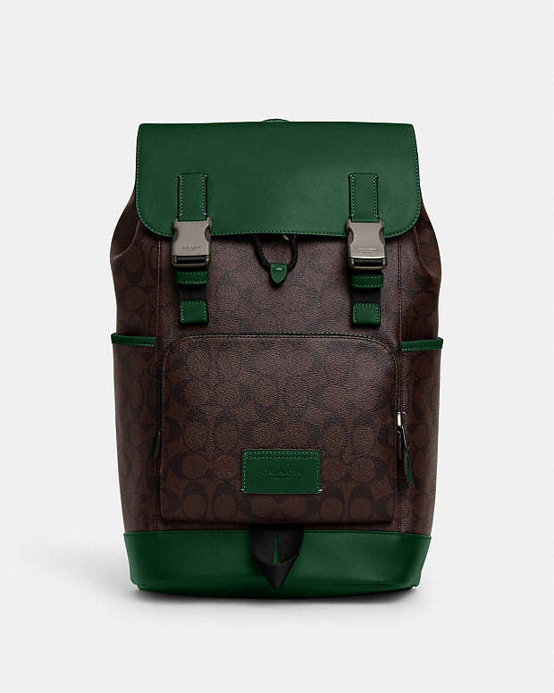公式】コーチアウトレット | トラック バックパック・カラーブロック