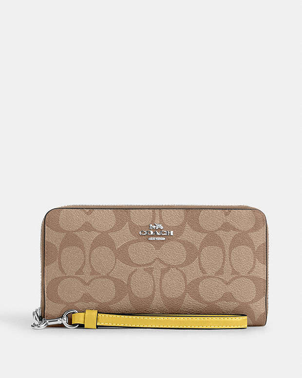 公式】コーチアウトレット | ロング ジップ アラウンド ウォレット