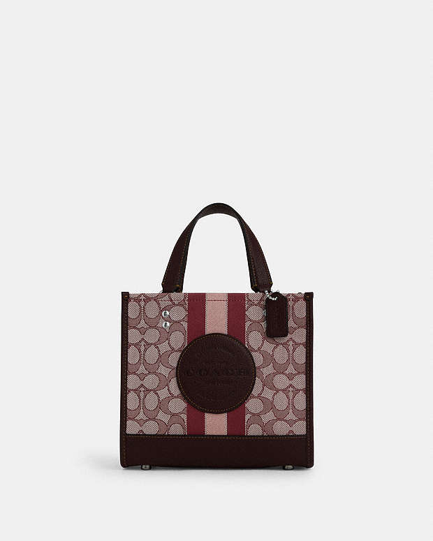 公式】コーチアウトレット | デンプシー トート 22 シグネチャー ジャ