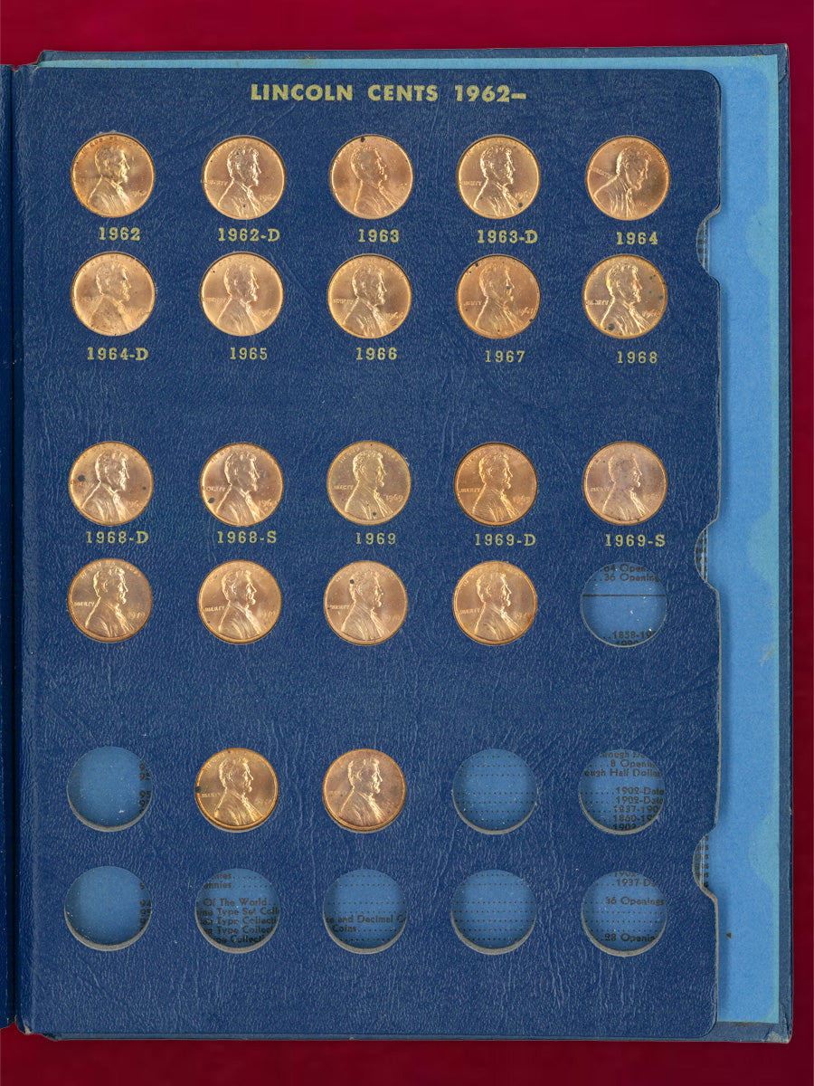 アメリカ】リンカーン1セントコレクション 80枚組 1941-1972［C