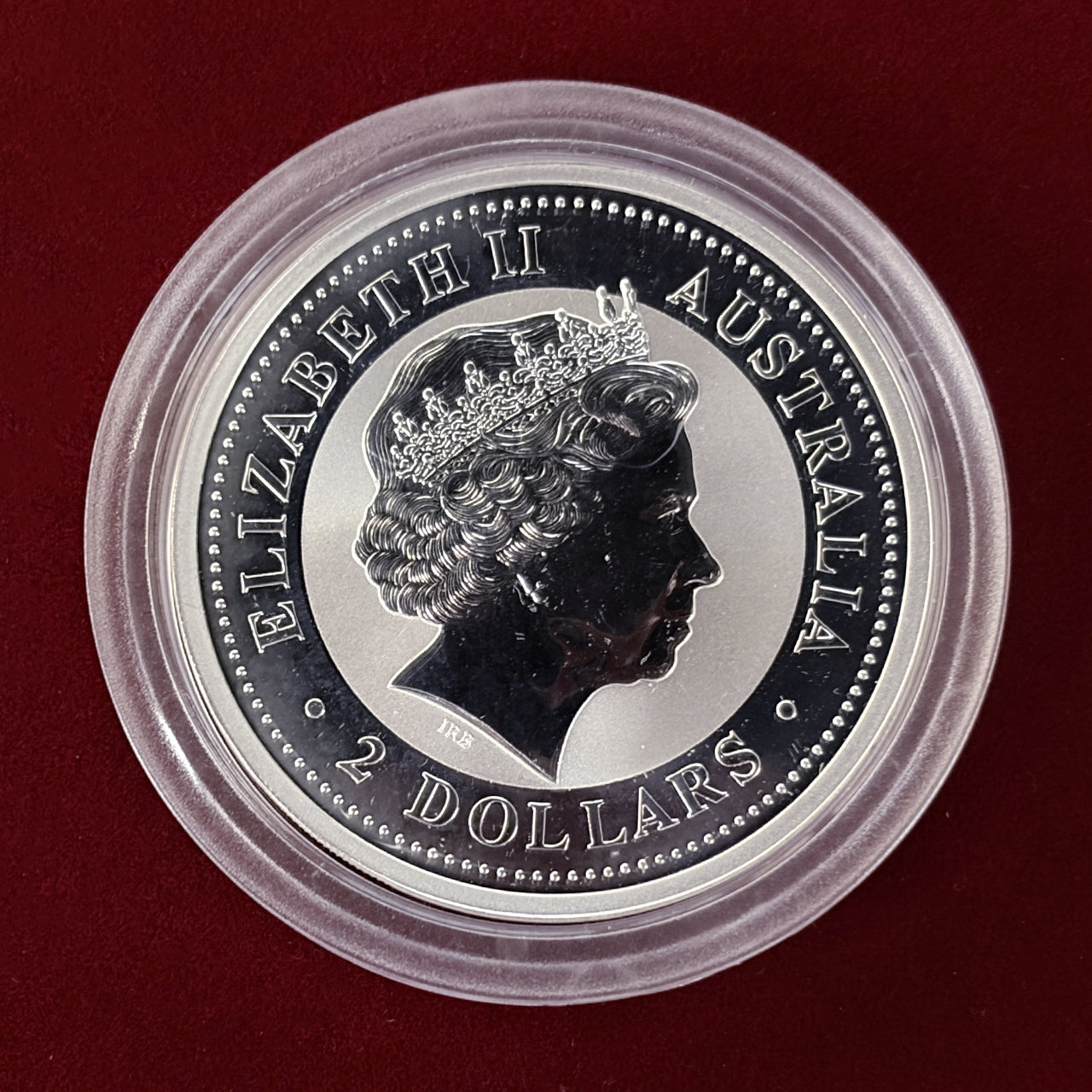 オーストラリア】ワライカワセミ 2ドル 銀貨 1999［B-0000506