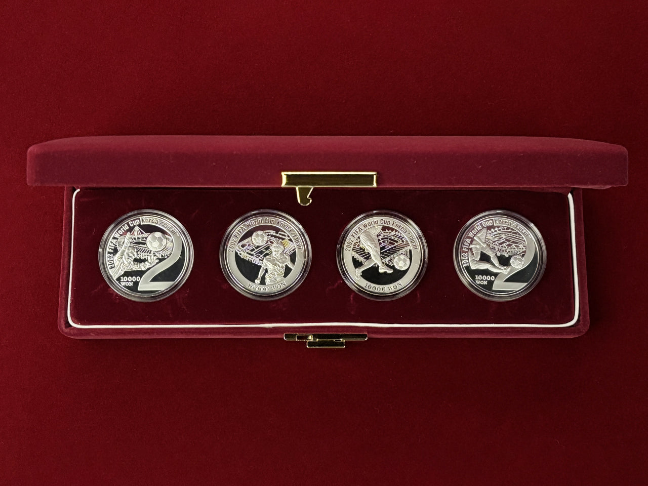 韓国】2002 FIFAワールドカップ プルーフセット 4枚組 2002［C-0000665