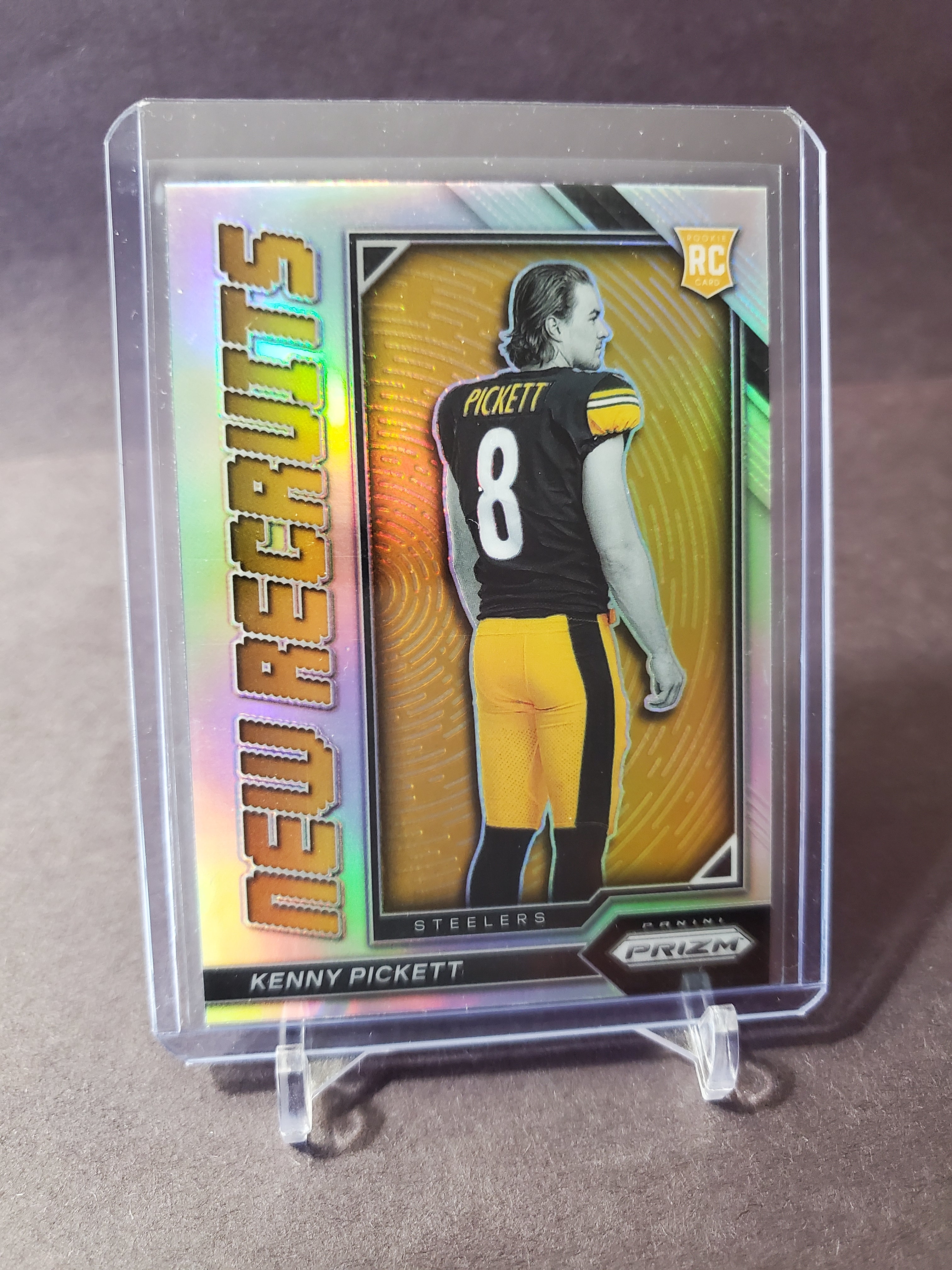 2022 Panini Prizm Kenny Pickett Rookie Card Refractor #NR-1