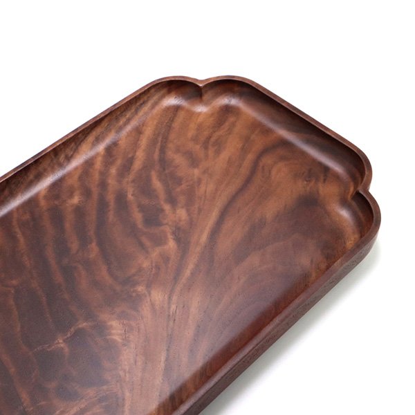 No.315メープル瘤のトレー・箔 - ウォルナット（No.234） No.315