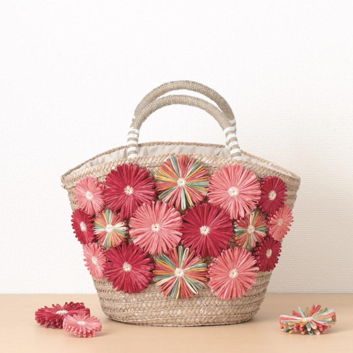 Decoカゴ | かごバッグを可愛くアレンジ | CLOVER | クロバー株式会社
