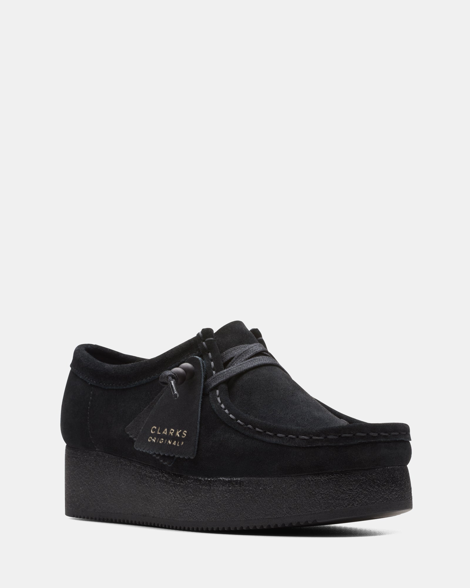 Wallacraft Bee Black Suede – Clarks