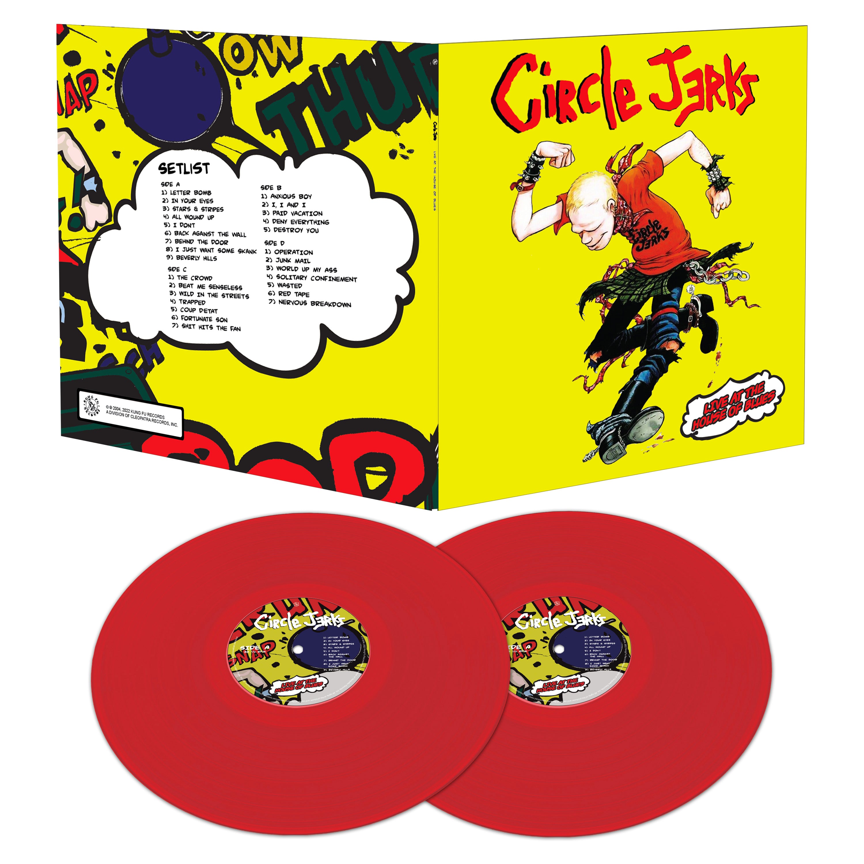 Circle Jerks - Live At The House of Blues (Red Double Vinyl
